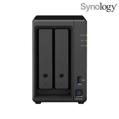 (DVA1622) Storage NAS Synology 4-Core 2.0GHz/6GB/2-Bay 5 (DVA1622) Storage NAS Synology 4-Core 2.0GHz/6GB/2-Bay