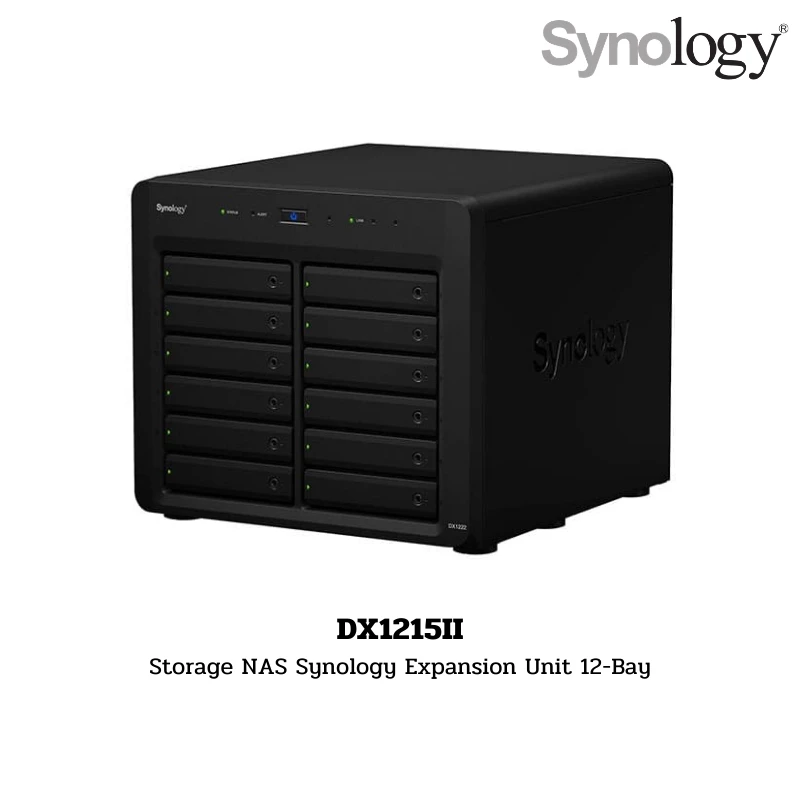 (DX1215II) Storage NAS Synology Expansion Unit 12-Bay