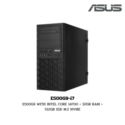 Workstation E500G9 WITH INTEL CORE 14700 + 32GB RAM + 512GB SSD M.2 NVME (E500G9-i7)