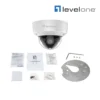 (FCS-3461) Levelone Camera GEMINI ZOOM IP CAMERA, 2-MP, H.265, 802.3AF, 4X OPTICAL ZOOM, IR 30 METER, IP67