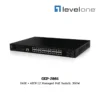 (GEP-2861) Levelone 24GE + 4SFP L2 Managed PoE Switch, 390W