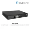 (GES-2110P) Levelone 8 X 1G POE RJ45 + 2 X 1G/100M SFP L2-LITE MANAGED POE SWITCH