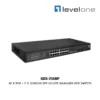 (GES-2118P) Levelone 16 X POE + 2 X 100M/1G SFP L2-LITE MANAGED POE SWITCH