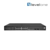 (GES-2118P) Levelone 16 X POE + 2 X 100M/1G SFP L2-LITE MANAGED POE SWITCH