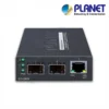 (GT-1205A) PLANET 1-PORT 10/100/1000BASE-T - 2-PORT 100/1000BASE-X SFP WITCH/REDUNDANT MEDIA CONVERTER