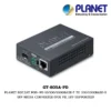 (GT-805A-PD) PLANET 802.3AT POE+ PD 10/100/1000BASE-T TO 100/1000BASE-X SFP MEDIA CONVERTER (POE PD, LFP SUPPORTED)