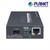 (GT-805A-PD) PLANET 802.3AT POE+ PD 10/100/1000BASE-T TO 100/1000BASE-X SFP MEDIA CONVERTER (POE PD, LFP SUPPORTED)
