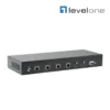 (HVE-9214PT) Levelone 4-PORT HDBASET HDMI OVER CAT.5 POE TRANSMITTER