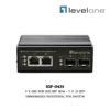 (IGP-0431) Levelone 2 X GBE POE 802.3BT 90W + 2 X 1G SFP UNMANAGED INDUSTRIAL POE SWITCH