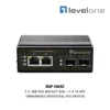 (IGP-0432) Levelone 2 X GBE POE 802.3AT 30W + 2 X 1G SFP UNMANAGED INDUSTRIAL POE SWITCH