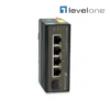 (IGP-0502) Levelone 4 X GBE POE 30W + SFP UNMANAGED INDUSTRIAL POE SWITCH