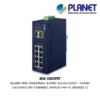 (IGS-1020TF) PLANET IP30 INDUSTRIAL 8-PORT 10/100/1000T + 2-PORT 100/1000X SFP ETHERNET SWITCH (-40~75 DEGREES C)