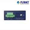 (IGS-510TF) PLANET IP30 COMPACT SIZE 4-PORT 10/100/1000T + 1-PORT 100/1000X SFP GIGABIT ETHERNET SWITCH (-40~75 DEGREES C, DUAL 9~48V DC/24V AC)