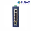(IGS-514PT) PLANET IP30 COMPACT SIZE 4-PORT 10/100/1000T 802.3AT POE + 1-PORT 100/1000X SFP GIGABIT ETHERNET SWITCH