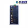 (IGS-624HPT) PLANET IP40 INDUSTRIAL 4-PORT 10/100/1000T 802.3AT POE + 2-PORT 100/1000X SFP GIGABIT ETHERNET SWITCH(-40 TO 75 C, DUAL 12V~56V DC POWER BOOST, POE USAGE LED, SWITCH/FIBER REDUNDANT MODE)