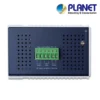 (IGS-624HPT) PLANET IP40 INDUSTRIAL 4-PORT 10/100/1000T 802.3AT POE + 2-PORT 100/1000X SFP GIGABIT ETHERNET SWITCH(-40 TO 75 C, DUAL 12V~56V DC POWER BOOST, POE USAGE LED, SWITCH/FIBER REDUNDANT MODE)