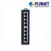 (IGS-801T) PLANET IP30 SLIM TYPE 8-PORT INDUSTRIAL GIGABIT ETHERNET SWITCH (-40 TO 75 DEGREE C), UL CERTIFIED
