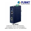(IGT-815AT) PLANET IP30 COMPACT SIZE INDUSTRIAL 100/1000BASE-X SFP TO 10/100/1000BASE-T MEDIA CONVERTER (-40 TO 75 C, LFP SUPPORTED)