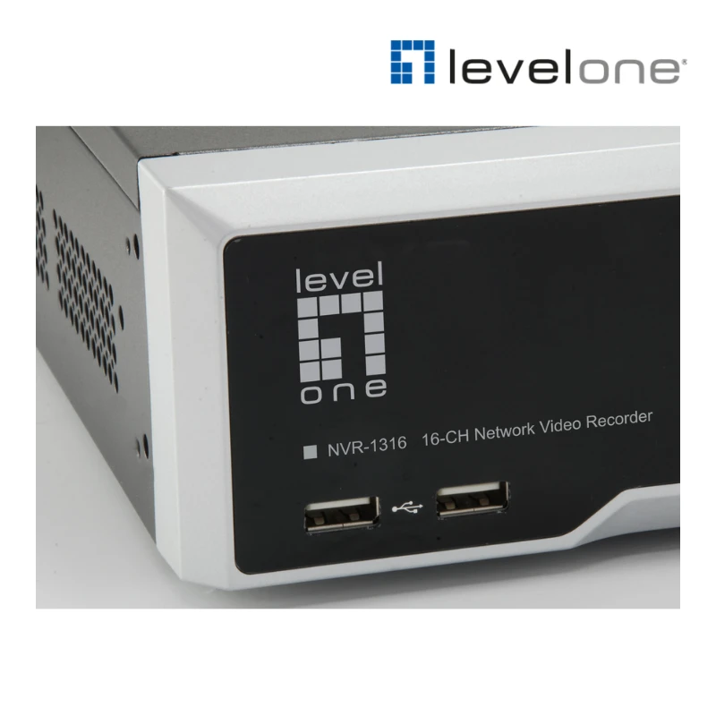 (NVR-1316) Levelone GEMINI 16-CHANNEL NETWORK VIDEO RECORDER