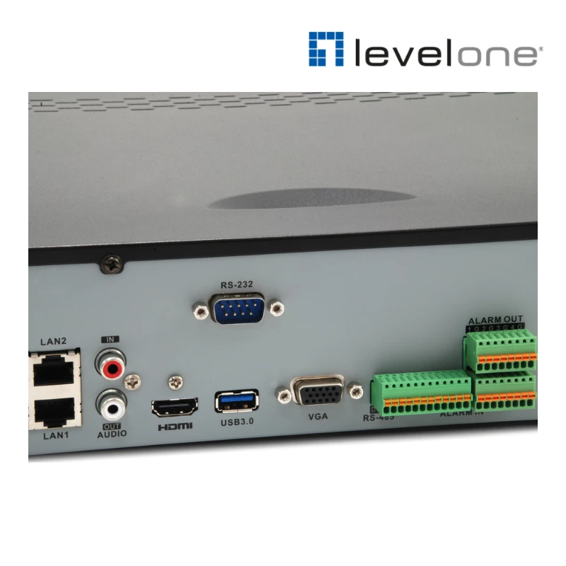 (NVR-1316) Levelone GEMINI 16-CHANNEL NETWORK VIDEO RECORDER
