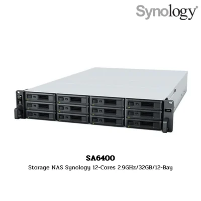 (SA6400) Storage NAS Synology 12-Cores 2.9GHz/32GB/12-Bay