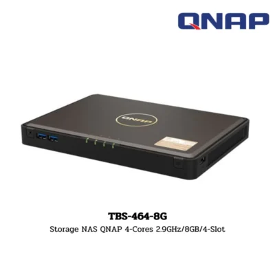 (TBS-464-8G) Storage NAS QNAP 4-Cores 2.9GHz/8GB/4-Slot