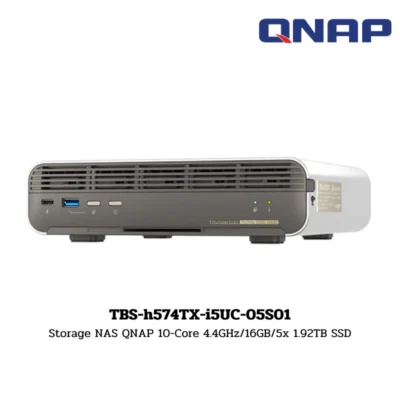 (TBS-h574TX-i5UC-05S01) Storage NAS QNAP 10-Core 4.4GHz/16GB/5x 1.92TB SSD