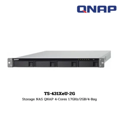 (TS-431XeU-2G) Storage NAS QNAP 4-Cores 1.7GHz/2GB/4-Bay