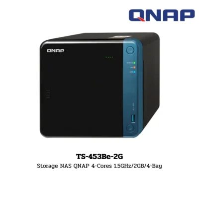 (TS-453Be-2G) Storage NAS QNAP 4-Cores 1.5GHz/2GB/4-Bay
