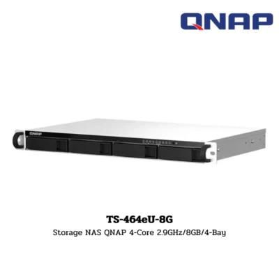 (TS-464eU-8G) Storage NAS QNAP 4-Core 2.9GHz/8GB/4-Bay