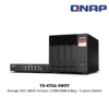 (TS-473A-SW5T) Storage NAS QNAP 4-Cores 2.2GHz/8GB/4-Bay + 5 ports Switch