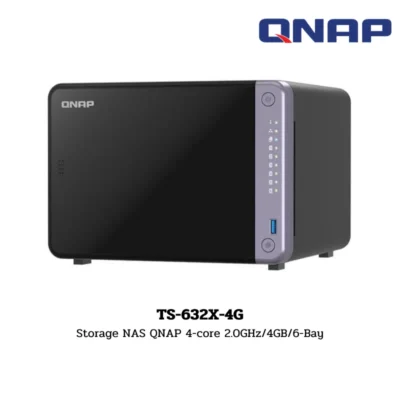 (TS-632X-4G) Storage NAS QNAP 4-core 2.0GHz/4GB/6-Bay