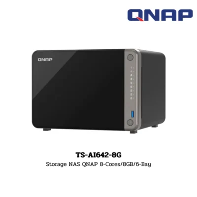 (TS-AI642-8G) Storage NAS QNAP 8-Cores/8GB/6-Bay