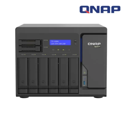(TS-h886-D1602-8G) Storage NAS QNAP 4-Cores 3.2GHz/8GB/8-Bay