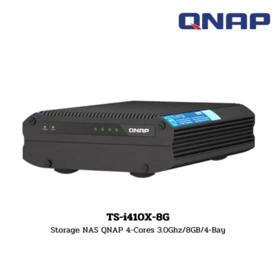 (TS-i410X-8G) Storage NAS QNAP 4-Cores 3.0Ghz/8GB/4-Bay