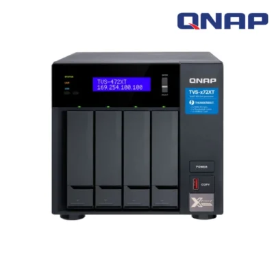 (TVS-472XT-i5-4G) Storage NAS QNAP 4-Cores 3.1GHz/4GB/4-Bay 6 (TVS-472XT-i5-4G) Storage NAS QNAP 4-Cores 3.1GHz/4GB/4-Bay
