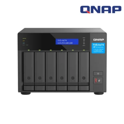 (TVS-h674-i3-16G) Storage NAS QNAP 4-Cores 4.3GHz/16GB/6-Bay 6 (TVS-h674-i3-16G) Storage NAS QNAP 4-Cores 4.3GHz/16GB/6-Bay