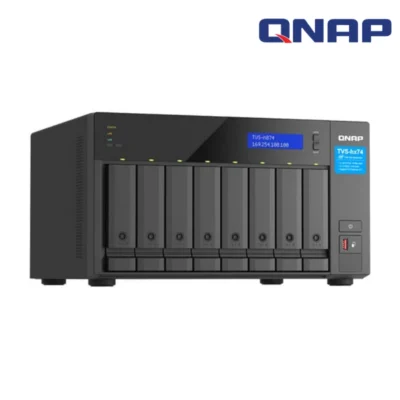 (TVS-h874X-i9-64G) Storage NAS QNAP 16-Cores (8P+8E)/64GB/8-Bay 5 (TVS-h874X-i9-64G) Storage NAS QNAP 16-Cores (8P+8E)/64GB/8-Bay