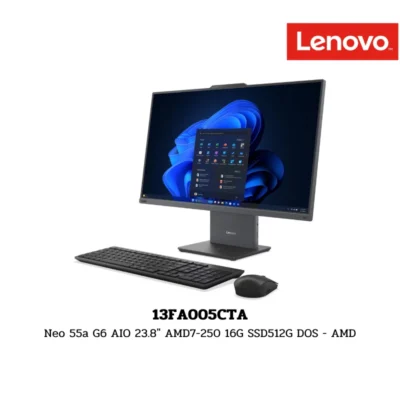 PC Lenovo ThinkCentre Neo 55a G6 AIO 23.8" AMD7-250 16G SSD512G DOS - AMD (13FA005CTA)