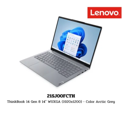 Notebook Lenovo ThinkBook 14 Gen 8 14" WUXGA (1920x1200) - Color Arctic Grey (21SJ00FCTH)
