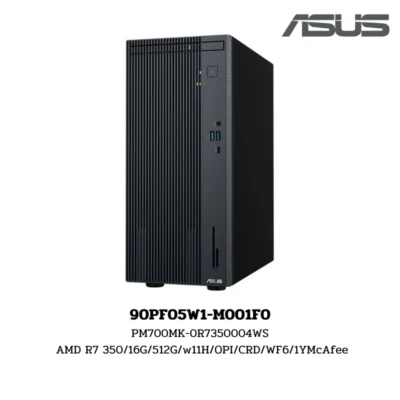 PC Asus ExpertCenter PM700MK-0R7350004WS AMD R7 350/16G/512G/w11H/OPI/CRD/WF6/1YMcAfee (90PF05W1-M001F0)