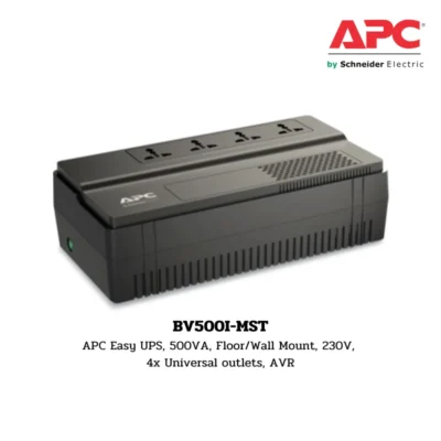 เครื่องสำรองไฟ UPS APC Easy UPS BV รุ่น BV500I-MST