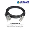 (CB-QSFP4X10G-3M) PLANET 40G QSFP TO 4 X 10G SFP 3.0M DIRECTLYATTACHED COPPER CB CABLE