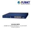 (GS-4210-16P2S) PLANET 16 X 1G RJ45 POE 802.3AT + 2 X 1G/2.5G SFP GS-4210 L2 SWITCH