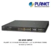(GS-4210-16P4C) PLANET 16 X 1G RJ45 POE 802.3AT + 4 X 1G SFP/RJ45 COMBO GS-4210 L2 SWITCH