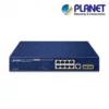 (GS-4210-8P2S) PLANET 8 X 1G RJ45 POE 802.3AT + 2 X 1G SFP GS4210 L2 SWITCH