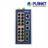 (IGS-4215-16P2T2S) PLANET 16 X 1G RJ45 POE 802.3AT + 2 X 1G RJ45 + 2 X 1G SFP IGS-4215 L2 INDUSTRIAL SWITCH