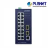 (IGS-4215-16T2S) PLANET 16 X 1G RJ45 + 2 X 1G SFP IGS-4215 L2 INDUSTRIAL SWITCH