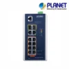 (IGS-4215-8P2T2S) PLANET 8 X 1G RJ45 POE 802.3AT + 2 X 1G RJ45 + 2 X 1G SFP IGS-4215 L2 INDUSTRIAL SWITCH