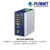 (IGS-4215-8UP2T2S) PLANET 8 X 1G RJ45 POE 802.3BT + 2 X 1G RJ45 + 2 X 1G SFP IGS-4215 L2 INDUSTRIAL SWITCH